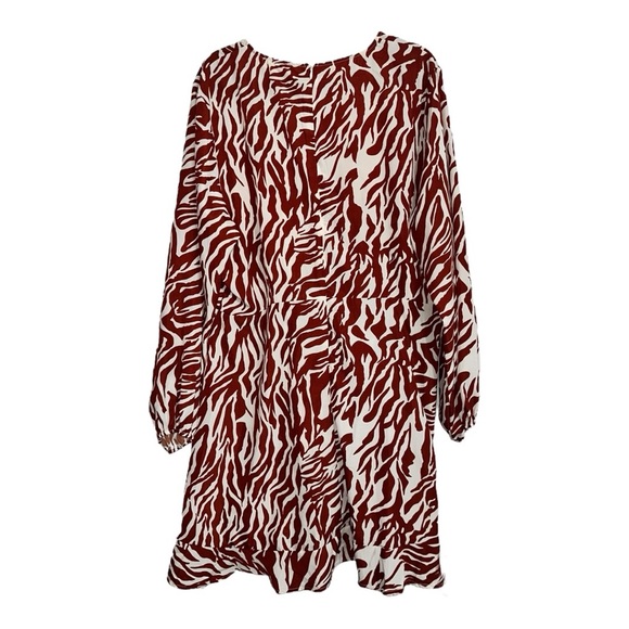 Misguided Women’s Animal Print Mini Dress Long Sleeve
Rust Size 18 - Picture 2 of 10